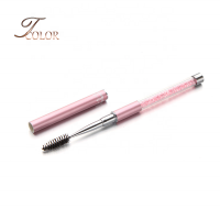 Private Label Multi-Colors Wand Mascara Crytal Eyelash Brush with Cap